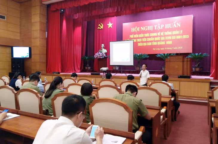 Nhằm nâng cao chất lượng trong công tác vận hành hệ thống ISO trong cơ quan Nhà nước, Sở KH&CN đã tổ chức tập huấn, bổ sung kiến thức cho đội ngũ cán bộ ISO trong tỉnh.