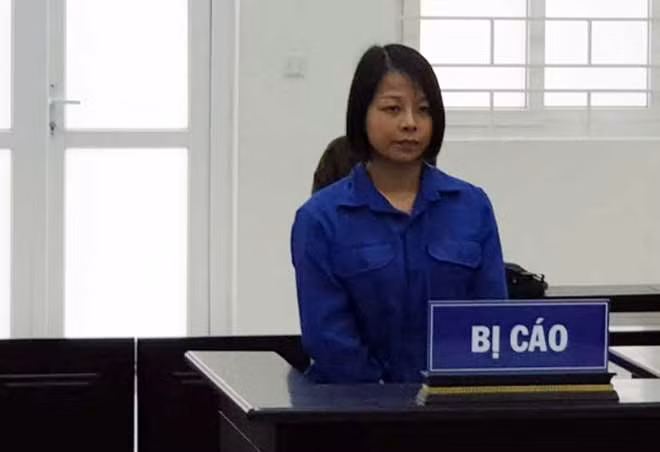 Bị cáo Đoàn Thanh Mai tại phiên xử.