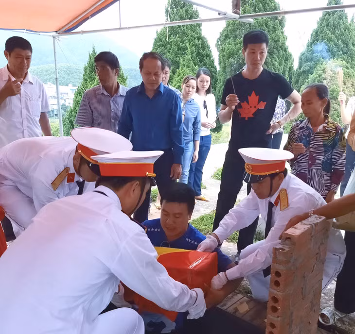 Trong tháng 5 năm 2020 cấp ủy, chính quyền, quân đội và gia đình đã đón hài cốt liệt sĩ Vi Văn Ba về yên nghỉ tại Nghĩa trang liệt sĩ huyện Ba Chẽ.