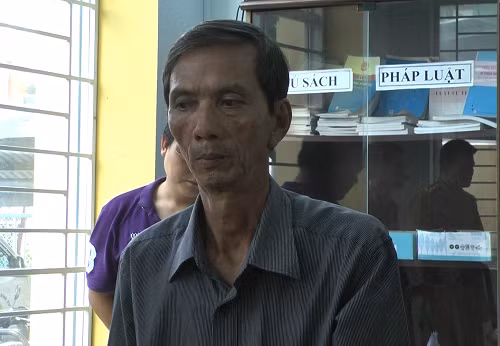 Đối tượng Phạm Thế Hải tại cơ quan điều tra. Ảnh: Công an tỉnh An Giang cung cấp.