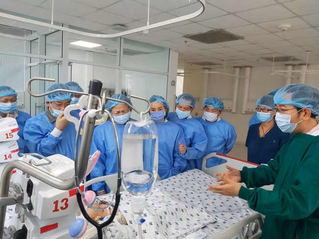 (Ảnh: Bệnh viện Nhi đồng Thành phố)