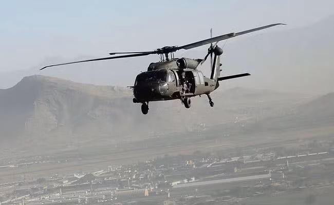 Máy bay trực thăng quân sự UH-60 Black Hawk. Ảnh minh họa: NDTV.