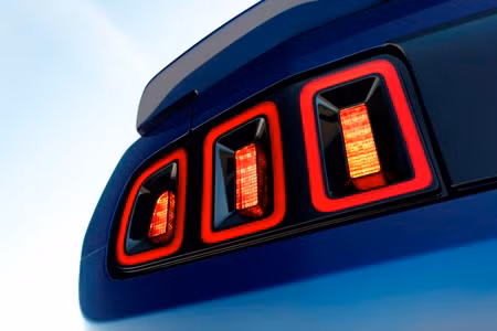 Đèn hậu LED của xe Mustang GT phiên bản 2013