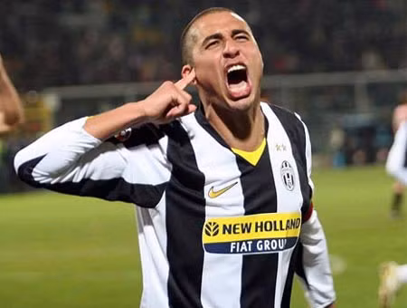 Trezeguet thời còn khoác áo Juventus