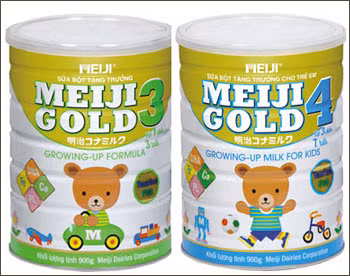Sản phẩm Meiji Gold tại Việt Nam không nhiễm xạ