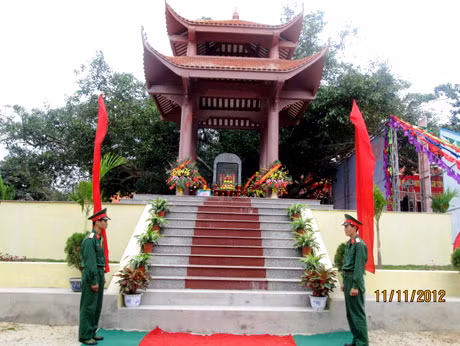 Di tích lịch sử về Chủ tịch Hồ Chí Minh trên đảo Ngọc Vừng.