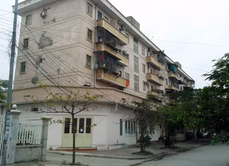 Khu nhà ở dành cho cán bộ, nhân viên Sở Văn hoá, Thể thao và Du lịch tại phường Cao Xanh, TP Hạ Long.