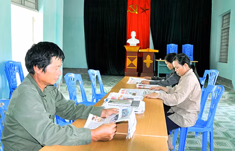 Nhà văn hoá thôn Pắc Pền được đầu tư hoàn thiện từ năm 2011, đáp ứng nhu cầu sinh hoạt của người dân.