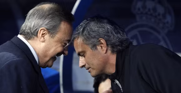 Perez bảo vệ Mourinho - Ảnh Getty
