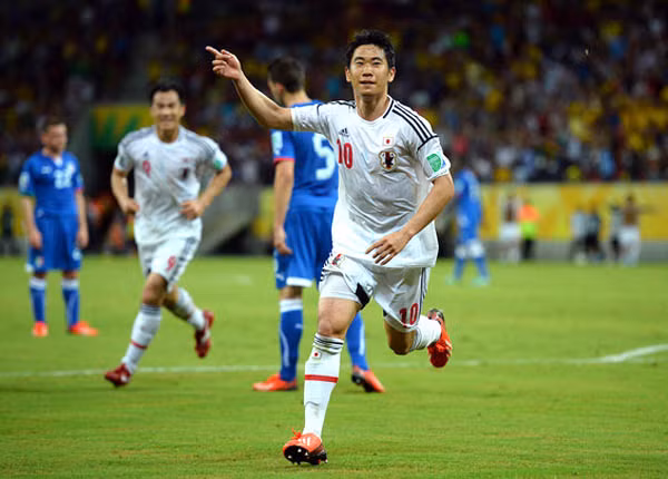 Kagawa đã nỗ lực nhưng không thể giúp được Nhật Bản
