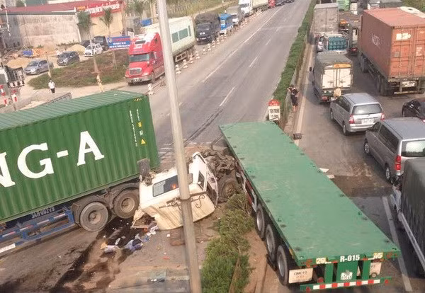 Hiện trường vụ tai nạn (Nguồn: Diễn đàn Otofun)