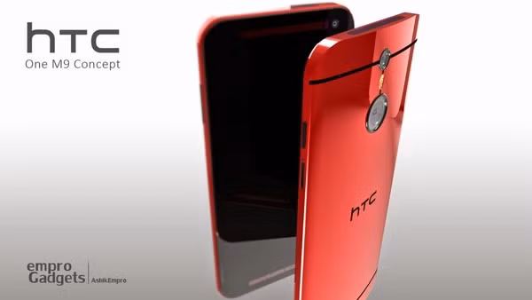 Bản thiết kế chiếc HTC One M9 cho Ashik Empro phát triển.