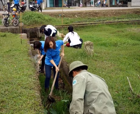 Nạo vét kênh mương nội đồng