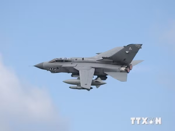 Máy bay chiến đấu RAF Tornado của Anh. (Nguồn: THX/TTXVN)