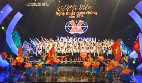Khai mạc Hội diễn Nghệ thuật quần chúng TKV năm 2014 ảnh 2 Khai mạc Hội diễn Nghệ thuật quần chúng TKV năm 2014 ảnh 2