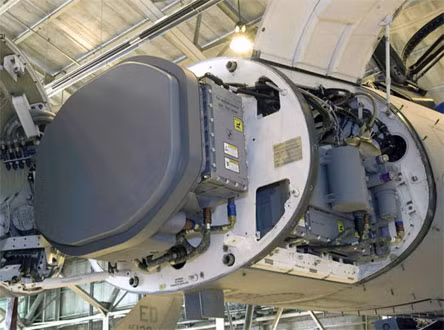 Ra-đa SABR trang bị trên một chiếc máy bay F-16. Ảnh: defense-update.com