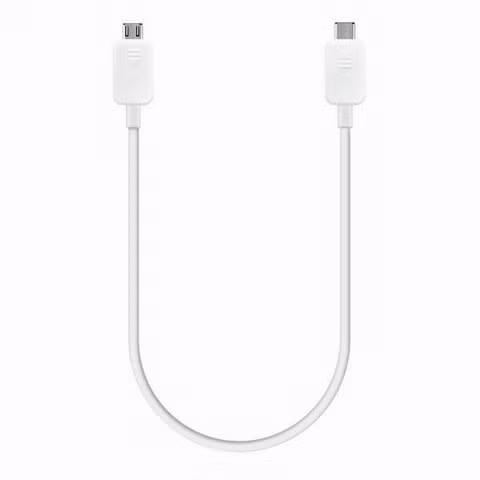 Cáp sạc Power Sharing sở hữu hai đầu kết nối microUSB.