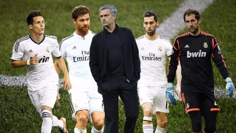 HLV Mourinho và 4 cận vệ trung thành ở Real