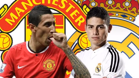 Theo đánh giá của Carragher, Di Maria hay hơn James Rodriguez