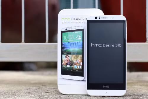 HTC Desire 510 có giá bán 4,99 triệu đồng, là smartphone HTC đầu tiên dùng chip 64-bit.