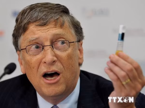 Tỷ phú Mỹ Bill Gates. (Nguồn: AFP/TTXVN)
