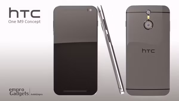 Mặc dù vậy, sản phẩm trông không được mỏng như HTC One M8.