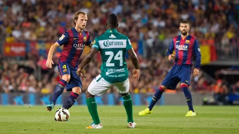 Rakitic là một trong những cầu thủ sút xa tốt của Barca