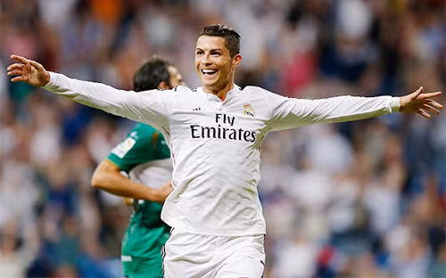 Ronaldo đang dẫn đầu danh sách vua phá lưới La Liga với 9 bàn thắng (Ảnh: Getty)