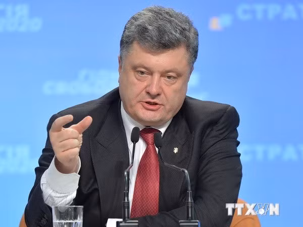 Tổng thống Ukraine Petro Poroshenko. (Ảnh: AFP/TTXVN)