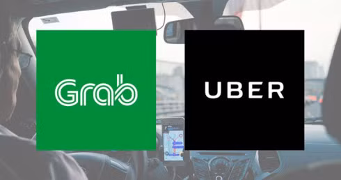 Cuộc “đại chiến” giữa Uber, Grab với taxi truyền thống kéo dài nhiều tháng qua. (Ảnh minh họa: KT)