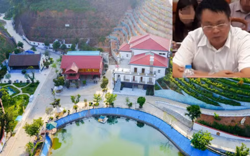 "Biệt phủ" của ông Phạm Sỹ Quý (Ảnh: KT)