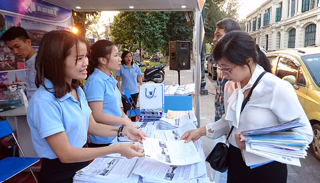 Rất nhiều gói khuyến mãi của các hãng lữ hành được mang tới Ngày hội khuyến mại du lịch. Ảnh minh họa