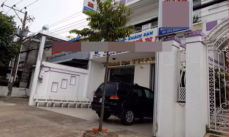Khách sạn nơi ông Quang mất trộm