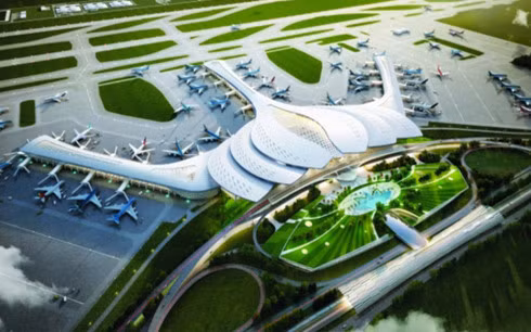 Hoa sen cách điệu được chọn để thiết kế sân bay Long Thành