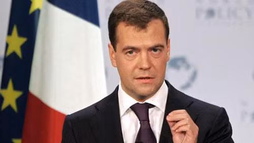 Thủ tướng Nga Medvedev (Ảnh: AP)