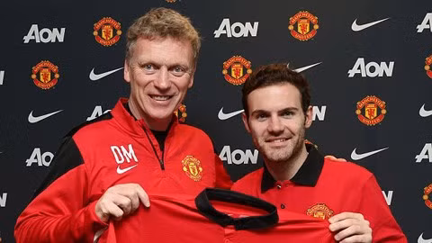Juan Mata có mối quan hệ rất tốt với David Moyes