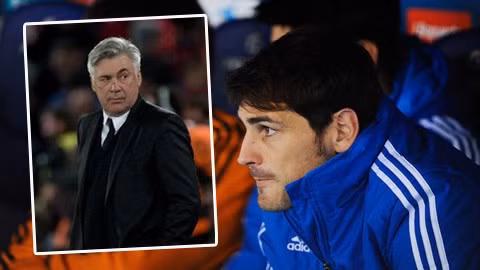 Ancelotti úp mở sẽ để Casillas bắt chính ở La Liga