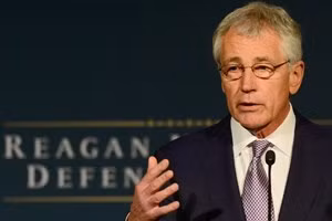 Bộ trưởng Quốc phòng Mỹ Chuck Hagel. (Nguồn: AFP-TTXVN)