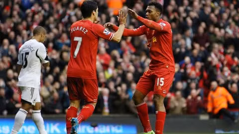 Liverpool đã có một chiến thắng khó khăn trước Swansea
