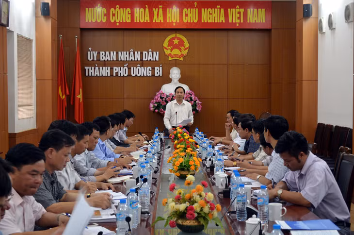 Đồng chí Đặng Huy Hậu, Phó Chủ tịch UBND tỉnh kết luận tại cuộc họp