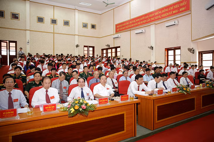 Các đại biểu dự Đại hội.