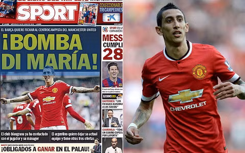 Di Maria muốn rời Man United
