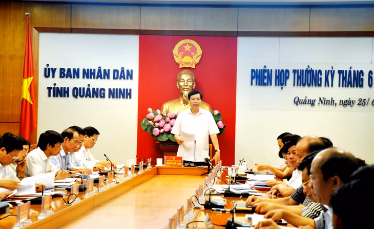 Phiên họp diễn ra dưới sự chủ trì của Chủ tịch UBND tỉnh Nguyễn Đức Long.
