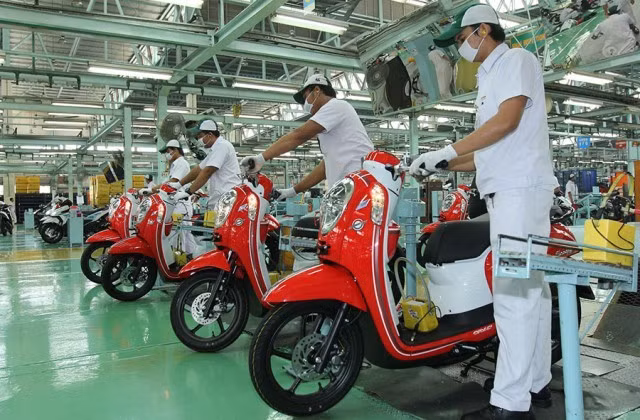  Honda Scoopy là mẫu xe ga ăn khách ở Indonesia.