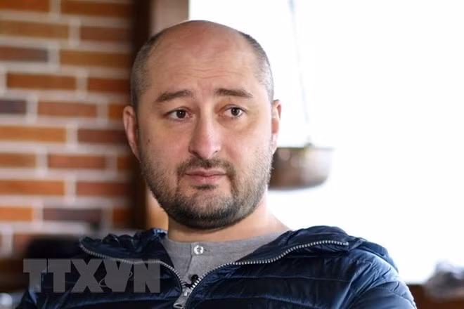 Nhà báo Nga Arkadiy Babchenko. (Nguồn: AFP/TTXVN)