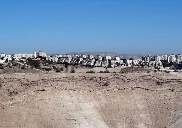Khu định cư Maale Adumim của Israel ở Bờ Tây ngày 26/10/2017. (Nguồn: AFP/TTXVN)
