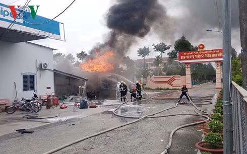 Hiện trường vụ cháy