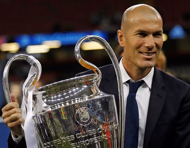 Zidane từ chức HLV trưởng Real Madrid chỉ 5 ngày sau khi đưa Real Madrid giành chức vô địch Champions League thứ ba liên tiếp. Ảnh: Marca.