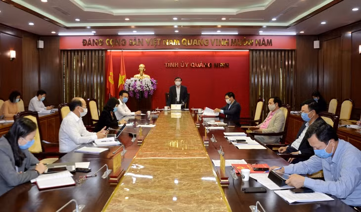 Đồng chí Nguyễn Xuân Ký, Bí thư Tỉnh ủy, Chủ tịch HĐND tỉnh kết luận buổi làm việc.