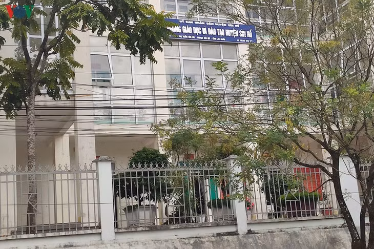  Phòng Giáo dục và Đào tạo huyện Sìn Hồ (Lai Châu).